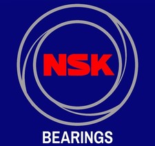 NSK 2 x 6205-2RS/DDU C3 2 RUBBER SHIELDED BALL BEARING 25X52X15MM NEW JAPAN