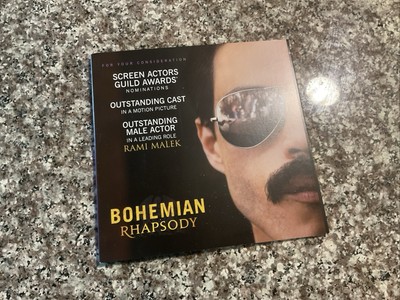 FYC Bohemian Rhapsody DVD Full Length Movie Screener Queen Freddie Mercury