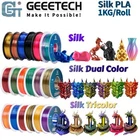 【Buy 6 Get 4 Free,Add 10】GEEETECH 3D Printer Filament 1KG PLA Silk/Dual/Tricolor