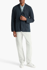 Orlebar Brown - Cere - Navy Blue Linen / Cotton Blazer - UK Small