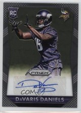2015 Panini Prizm Rookie Signatures Davaris Daniels #RS-DD Auto 2u3
