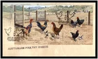 2013 First Day Cover Issue FDC - Australian Poultry Breeds - Mini Sheet M/S