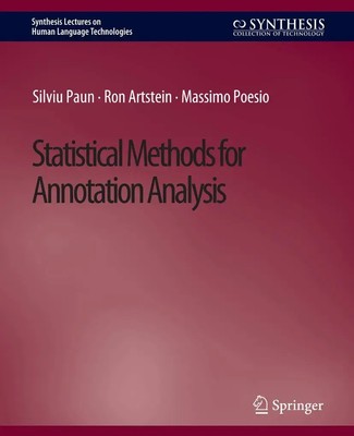 Statistical Methods for Annotation Analysis Silviu Paun (u. a.) Taschenbuch xix