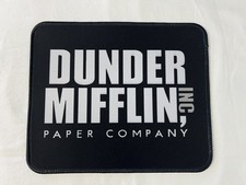 Dunder Mifflin 9.5 x 8 Mouse Pad With Anti-Slip Rubber Backing Made In USA