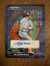 2026 Leaf Nation Kevin McGonigle Auto Blue Mini-Diamonds Card#BA-KMG SP#4/10