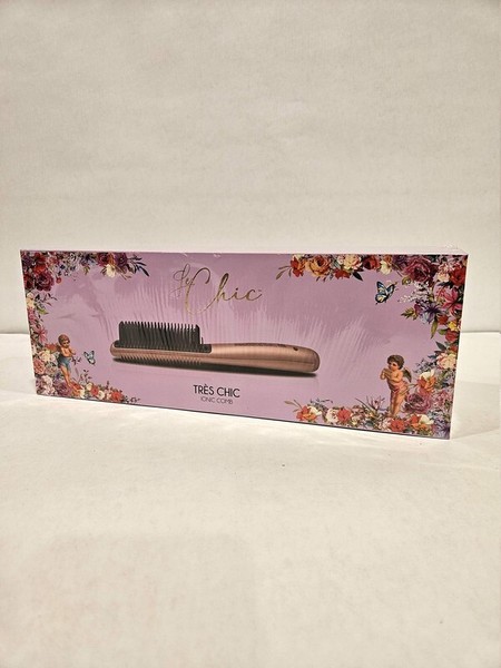 PEINE IÓNICO LE CHIC TRÈS CHIC CON CORDÓN GIRATORIO 360 ORO ROSA