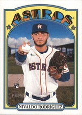 2021 Topps Heritage #675 Nivaldo Rodriguez RC - BB