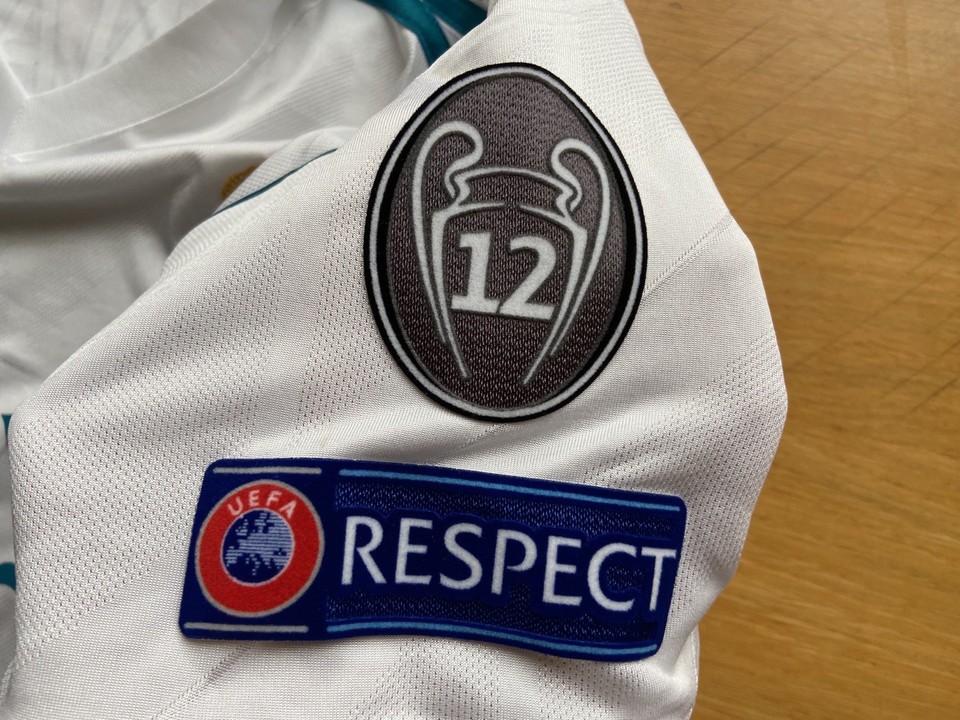 REAL MADRID 2017 2018 HOME SHIRT JERSEY ADIDAS AZ8059 sz M MEN #7 ...
