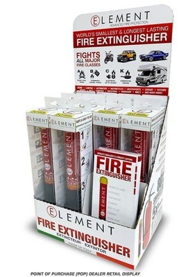 Element Fire Feuer Feuerlöscher Pop Set - 10xE50 Atv / Utv ELE-10PAK 18-9704