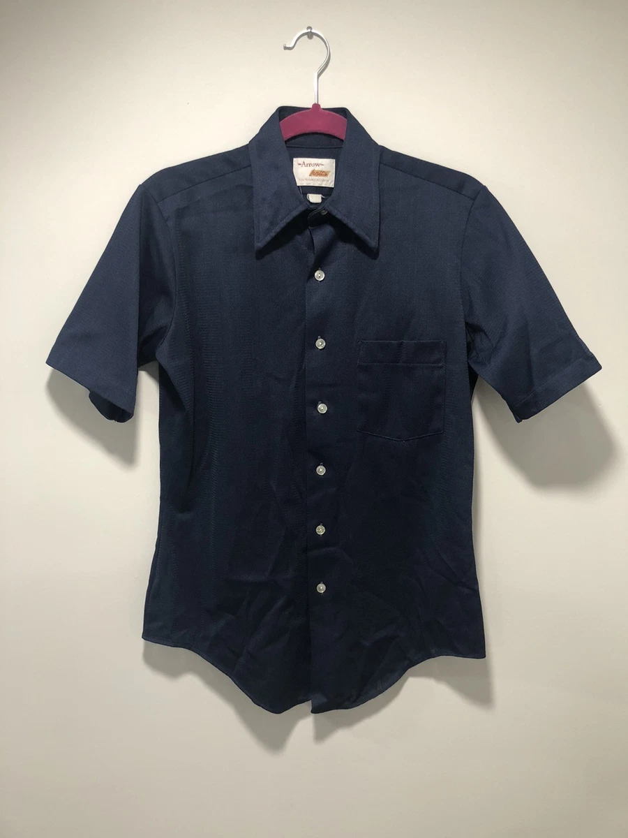 Disco Blue 1960s Vintage Casual Shirts for Men for sale | eBay