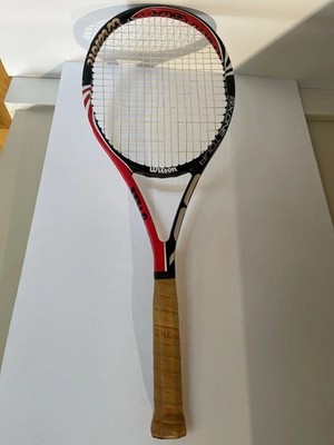 Used Wilson BLX Six.One Tour 90, 4 3/8'', Good Condition, Roger Federer