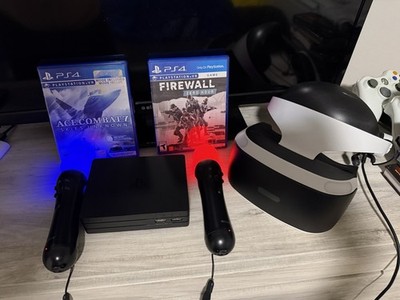 Sony PlayStation VR1  video game bundle with move controllers and accessories 