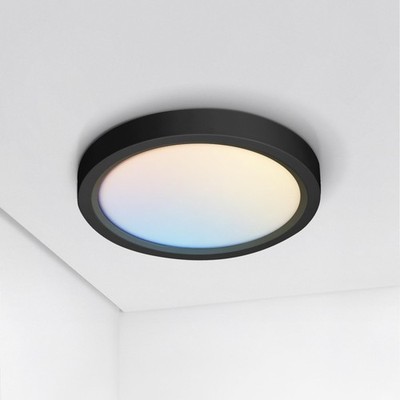 7'' Round Flush Mount Ceiling Light Fixture, Low Profile Surface Lighting | 5C...