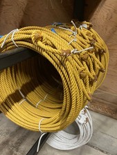 SYNCO 3 Strand GOLD 9.0  x 60' Ranch Poly Rope