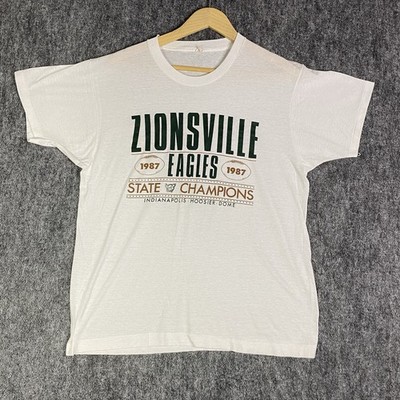 Vintage Indianapolis Eagles 1987 T Shirt Adult XL Pre Shrunk Zionsville Football