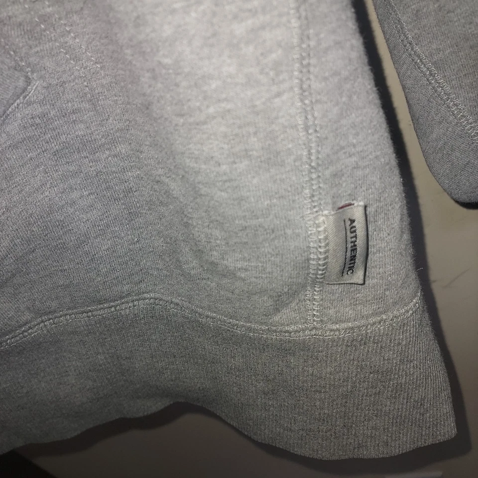 Nike WVU Men's Hoodie 3XL  Pullover Sweatshirt West Virginia Mountaineers Gray - Image 3 of 4