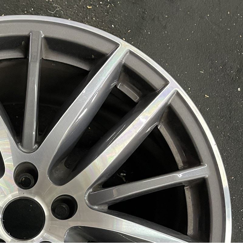 Rear Maserati Ghilbli Machined Grey OEM Wheel 19” 14-19 Original Rim 670016855