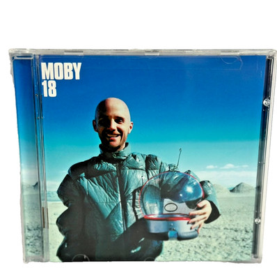 Moby 18 CD 2002 Album Downtempo Ambient Electronic Music V2 Records Tested