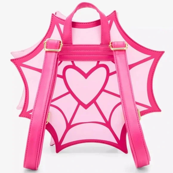 Hazbin Hotel Angel Dust Spiderweb Pin Collector Mini  display picture 1
