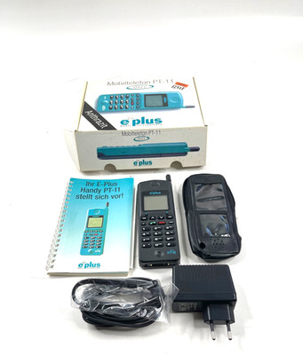 Mobiltelefon PT 11  e Plus Anthrazit OVP