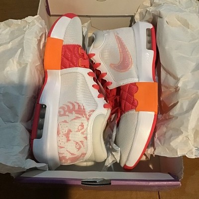 Nike LeBron Witness VIII White Aster Pink Mandarin FB2239-104 Men's Size 10