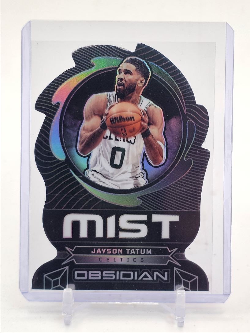 JAYSON TATUM 2024-25 OBSIDIAN MIST BASKETBALL DIE CUT CELTICS Q5722