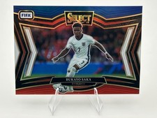 2024-25 Panini Select FIFA #216 Bukayo Saka RW&B Prizm Field Level England SP