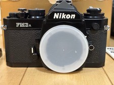 Nikon FM3A Black Body Film SLR Camera Japan with Original Box & Accessories