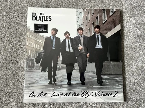 THE BEATLES - LIVE AT THE BBC VOLUME 2 - NEW / SEALED ORIGINAL 2013 TRIPLE LP