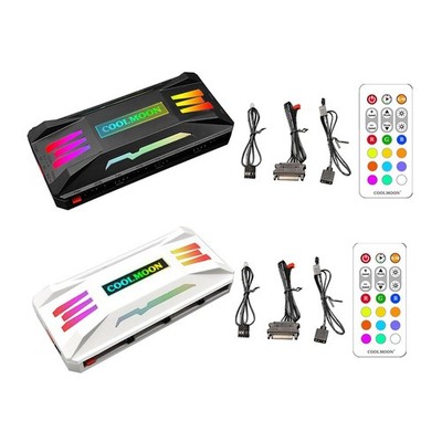 RGB Controller Smart Remote Control Lüfter für Computer-PC-Gehäusegehäuse
