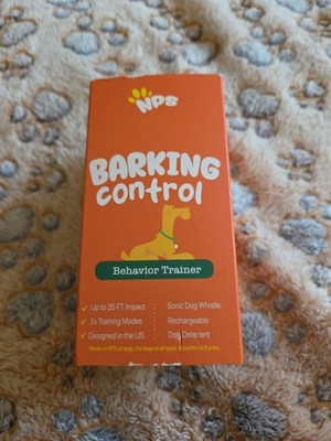 NPS Alpha Dog Behavior Trainer Barking Control Device USB Cordless-Open Box