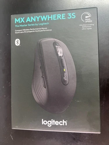 Logitech MX ANYWHERE 3S Master Series Wireless Mouse Black 4030