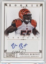 2012 National Treasures Century Gold Signatures 2/49 Vontaze Burfict Auto s7f