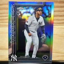 2025 Topps Chrome Update Jorbit Vivas (RC) Refractor Yankees 🔥