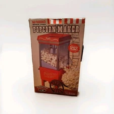 Nostalgia Electrics Old Fashioned Table Top Movie Time Popcorn Maker USED 2x's