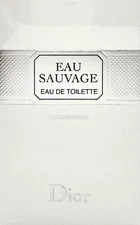 CHRISTIAN DIOR EAU SAUVAGE EAU DE TOILETTE SPRAY MEN 3.4 Oz / 100ml BRAND NEW!!!
