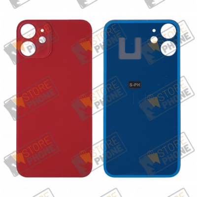 Vitre Arrière De Remplacement Pour IPhone 12 – Couleur Rouge – Neuf – Compatible Apple – Pièce De Rechange