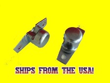 Juego de par de soportes pivotantes de bisagra de puerta trasera para camioneta Ford 1973 1979 73 79 F100 F350
