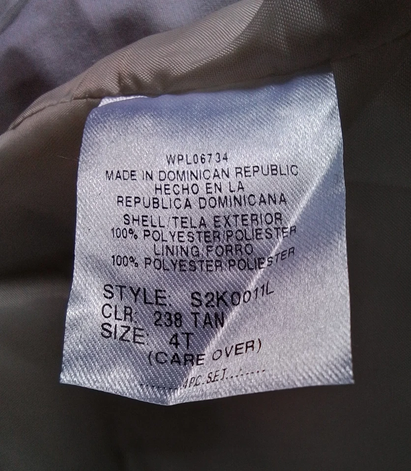 Sean John Childs' Size 4T Four piece Formal Suit - Image 3 of 4