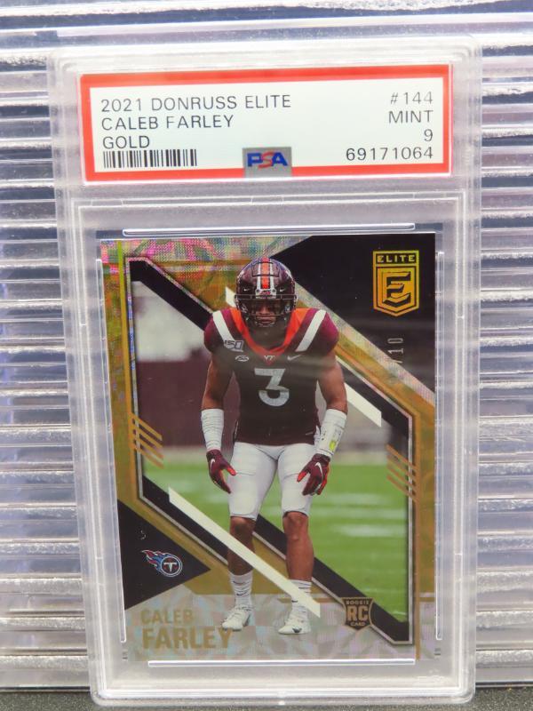 Caleb Farley Panini Donruss Elite #144 Gold