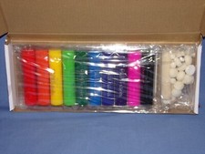 Diamond Press Paint Sticks Primary Colors Assorted Daubers Instructions New
