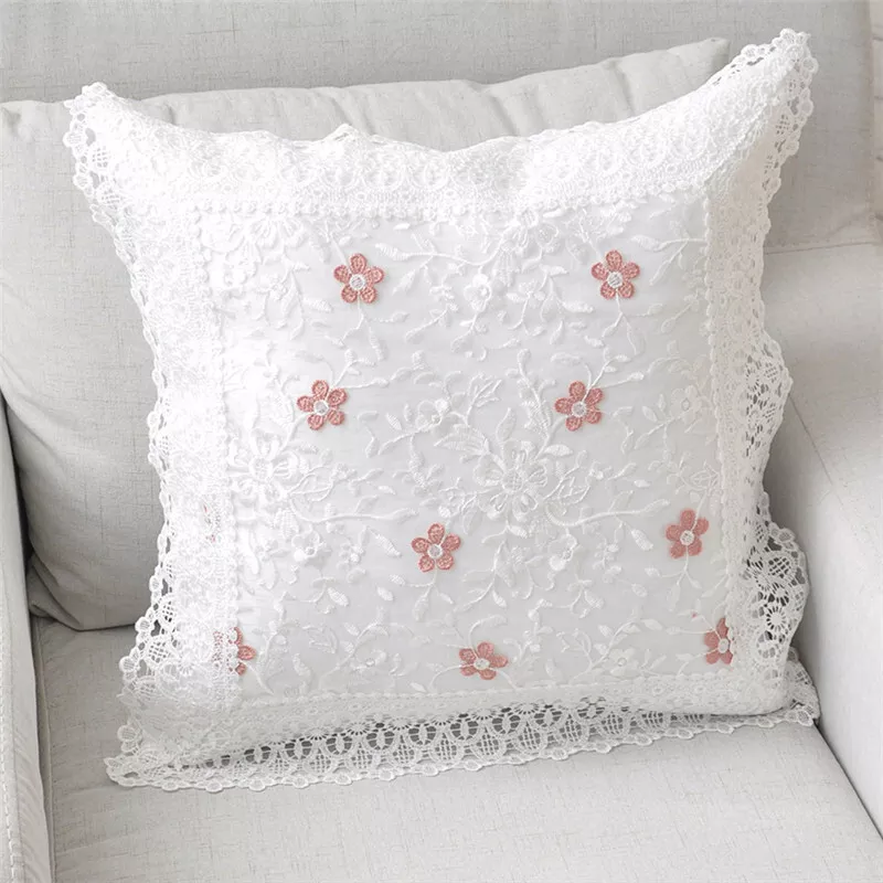 Lace cushion clearance covers
