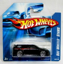 2007 Hot Wheels Stars Black Audacious 1/64 #88 on Short Card