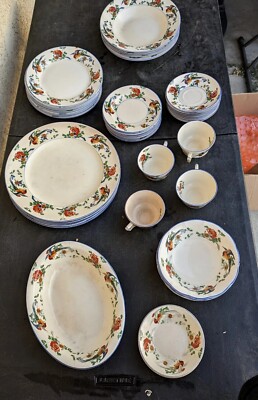 Wedgwood Quince Oven To Table Stoneware 20 Piece Dining Set Service 4 All New