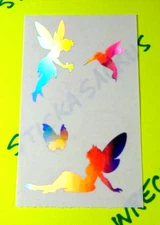 Vintage Reflections Fairies & Hummingbirds Mrs. Grossman's Half Sheet Stickers R