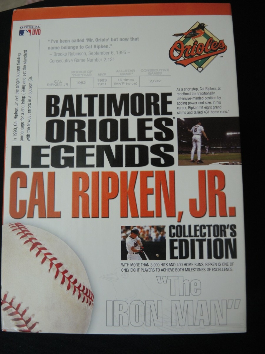 【中古】Mlb: Baltimore Orioles Legends - Cal Ripken Jr [DVD] [Import] Baltimore Orioles Legends: Cal Ripken, Jr. (DVD, 2007, 6-Disc Set