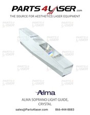 ALMA SOPRANO LIGHT GUIDE, CRYSTAL
