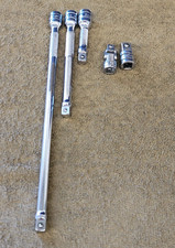 5 Snap-on Extension Universal Swivel Adapter Set 3/8