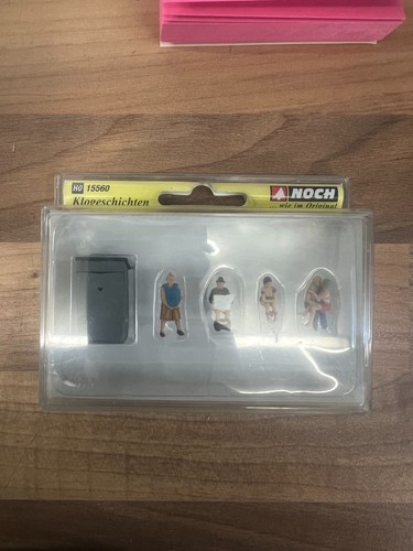 Noch Spur HO "Toilettengeschichten" Figuren - Bild 1 von 3