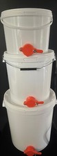 Abf&uuml;llbeh&auml;lter honig, Honigabf&uuml;ller,  Honigeimer,  Abf&uuml;llk&uuml;bel 12 L, 21 L, 33 L,